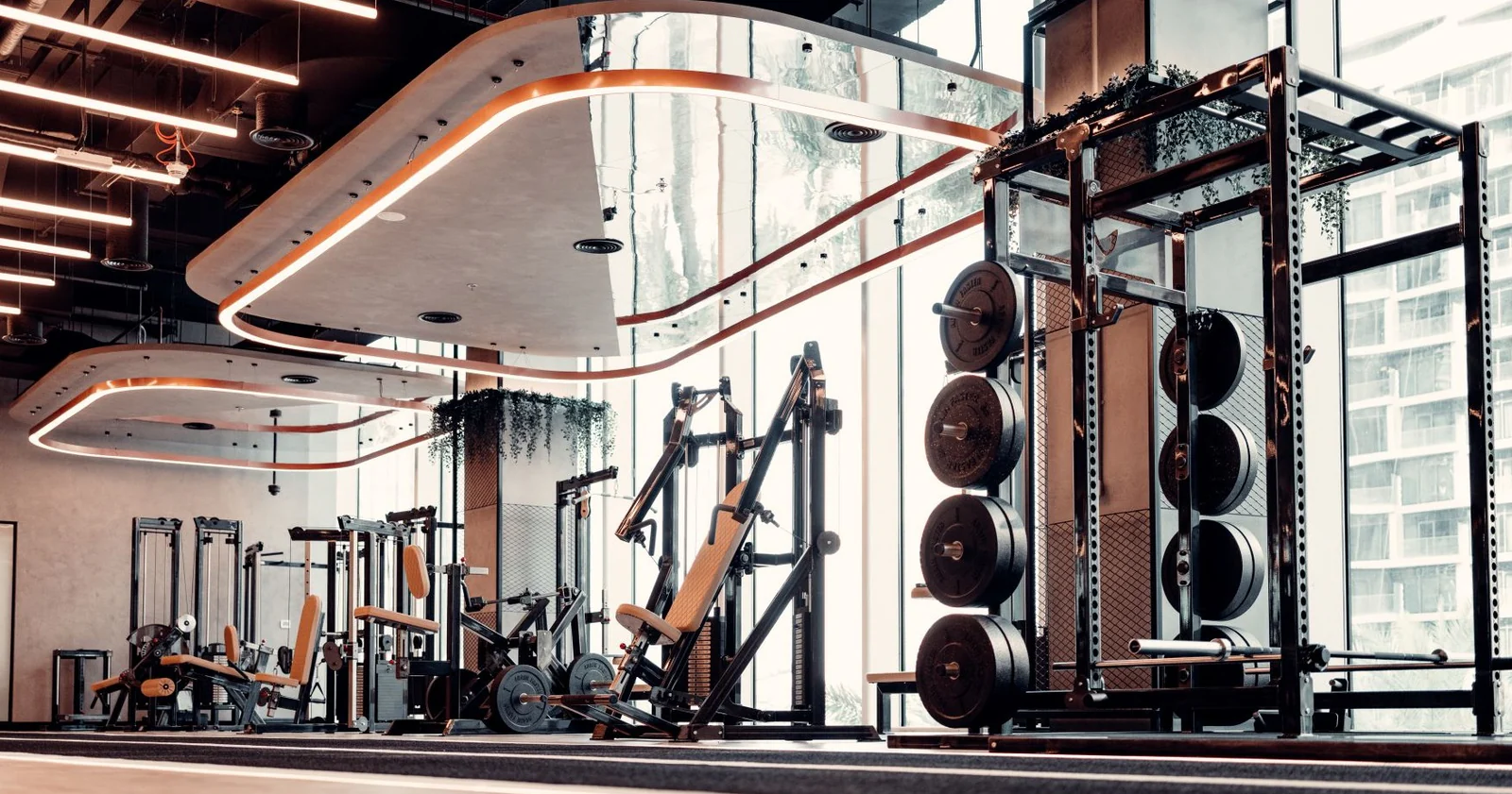 Interior of a Gym